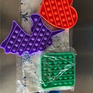 Colorful Pop It Fidget Toy Set